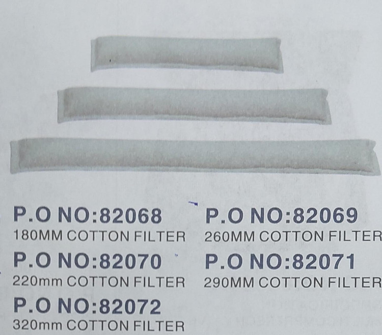 فیلتر درایر پارچه ای در سایزهای مختلف