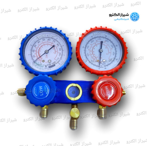 گیج اقتصادی به همراه 3 عدد شلنگ 180 سانتی متری