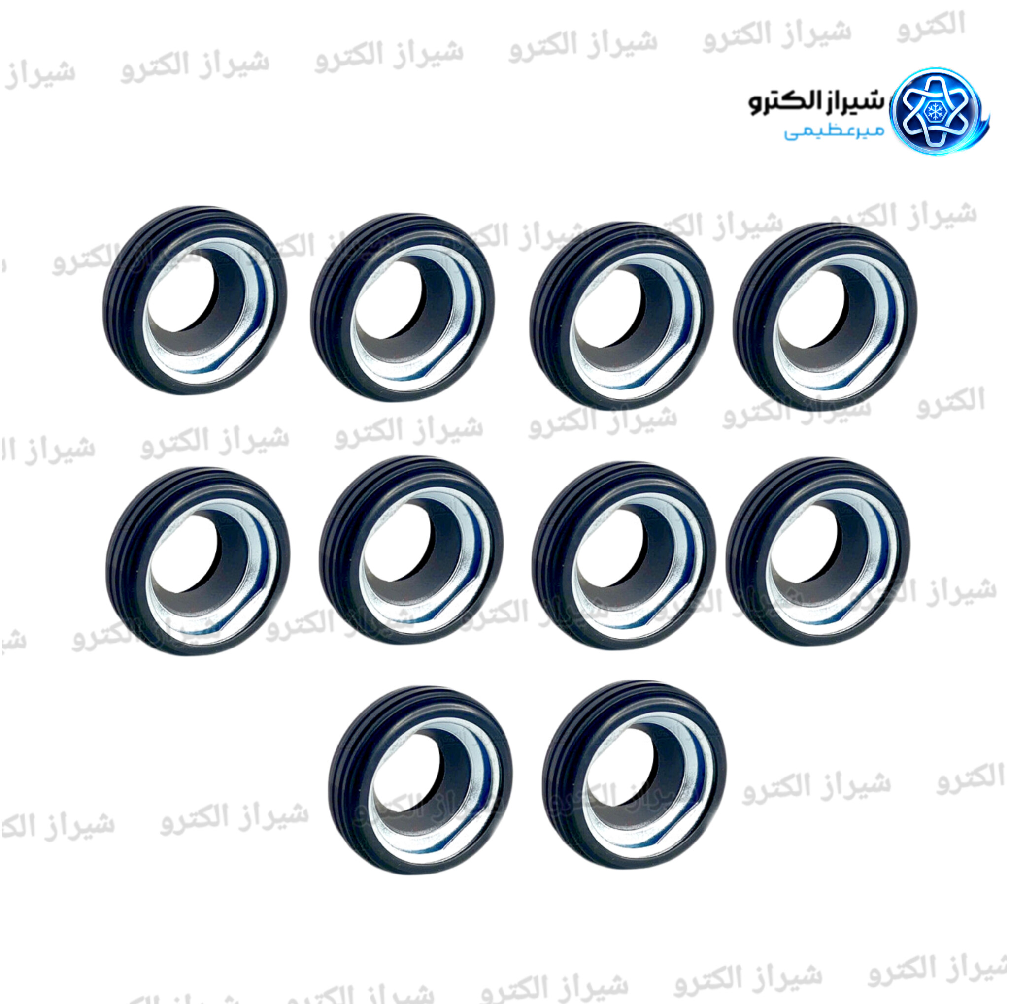 بسته ۱۰ عددی کاسه نمد (سیلد) کمپرسور کولر 206 اصلی