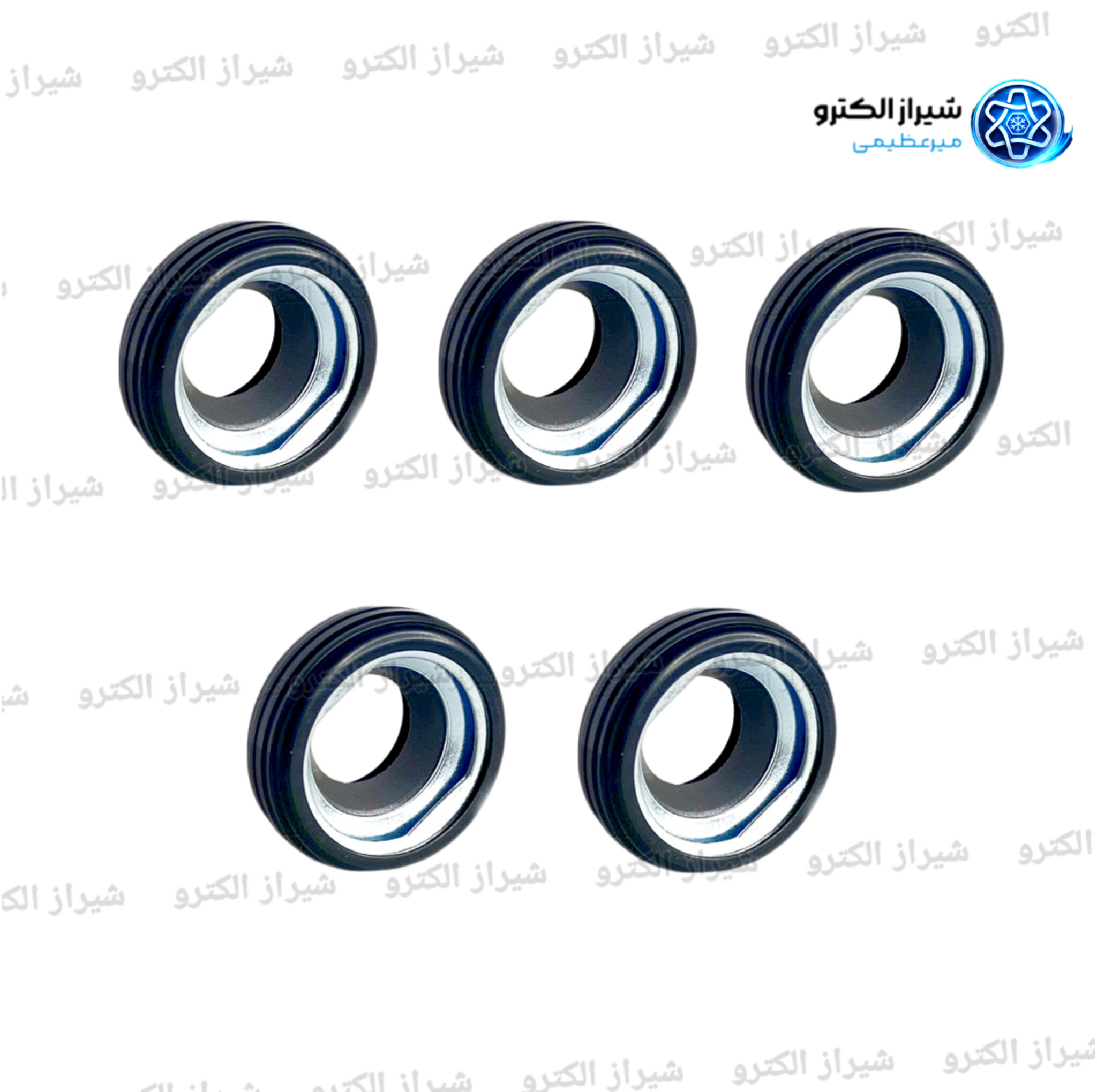 بسته ۵ عددی کاسه نمد (سیلد) کمپرسور کولر 206 اصلی
